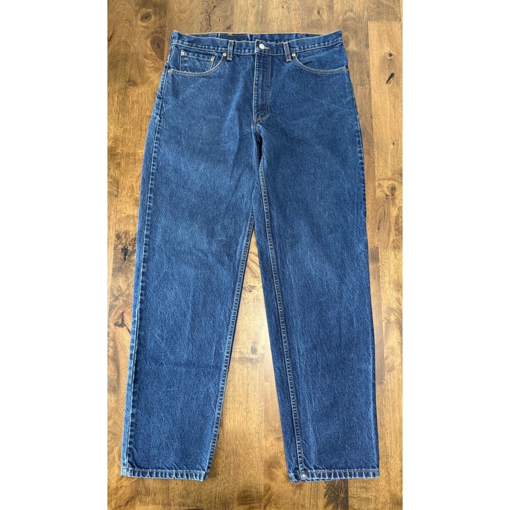 EUC Mens Levis 550 relaxed fit tapered leg 100% cotton CANADA vintage size 38x34